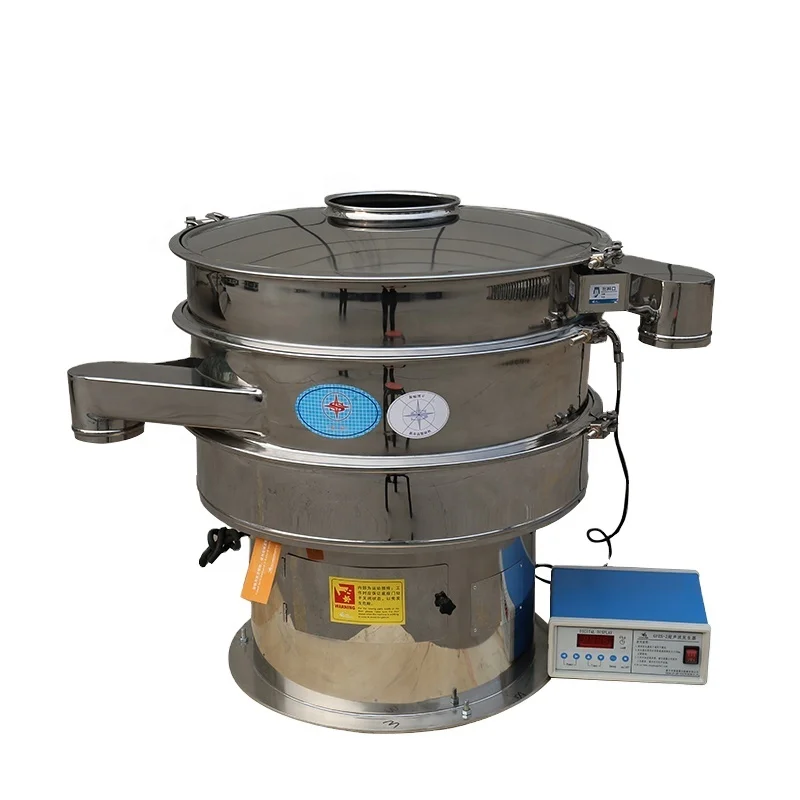 Factory price corn starch separator ultrasonic vibrating sieve sifter machine with 100-500 mesh