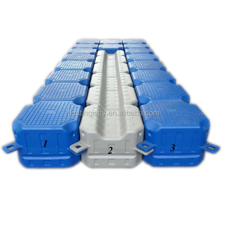 Plastic hdpe modular floating bridge