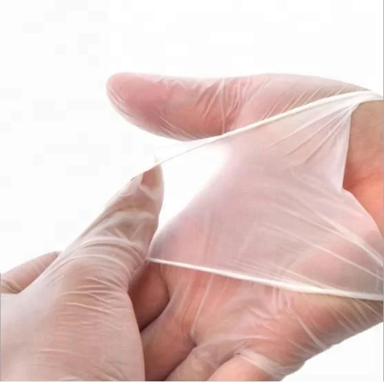 Best selling waterproof food handling pvc vinyl disposable gloves clear disposable vinyl gloves