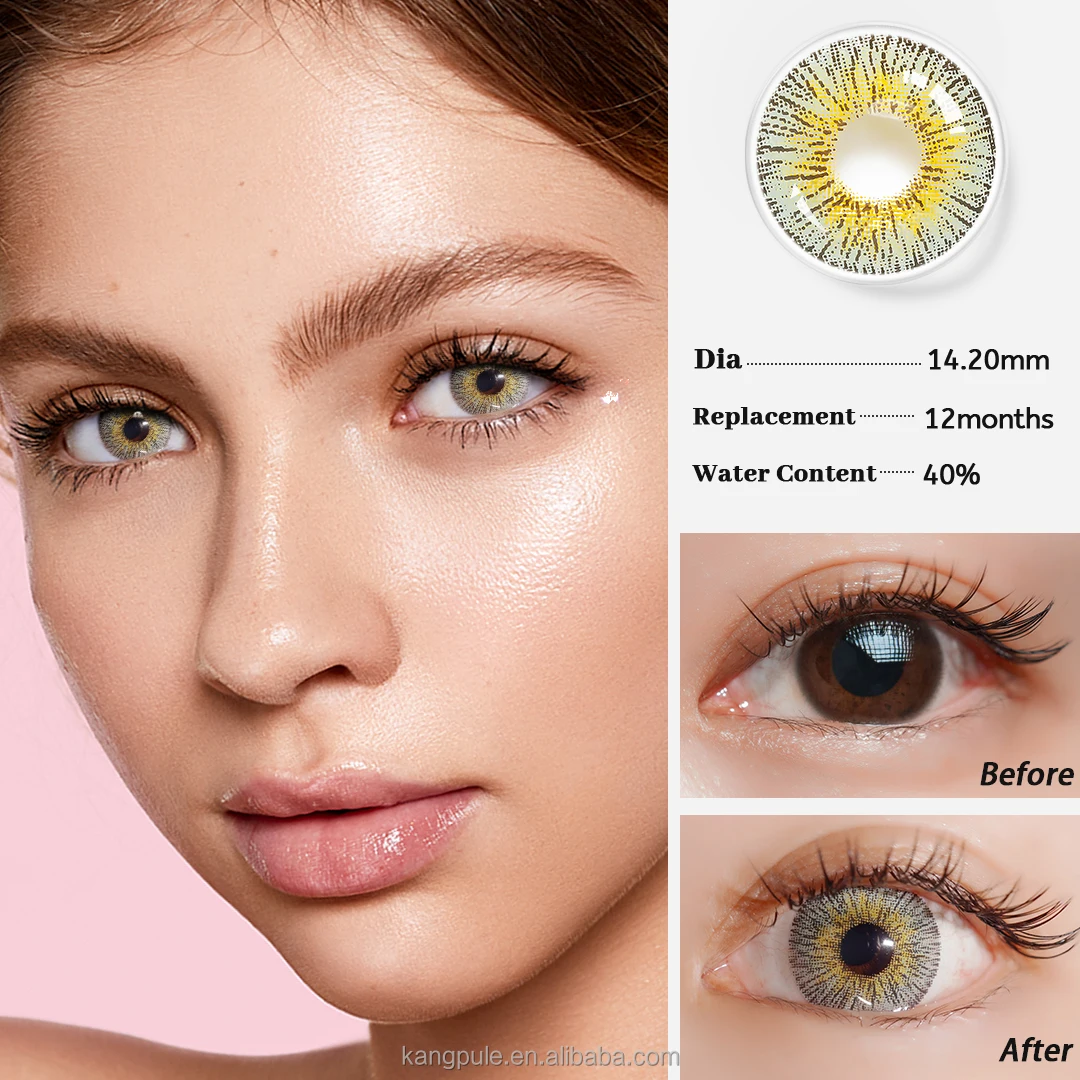 wholesale factory private label good price of  freshlady eye contact lenses color contact lenses