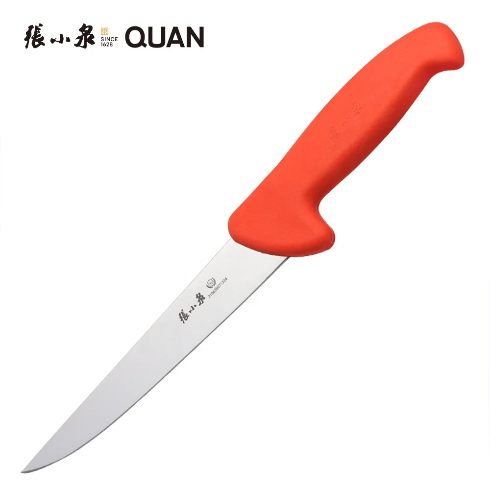 OEM Meat Cutter Breaking knife stainless steel custom logo PP Butcher knife 6 Inch butcher knife