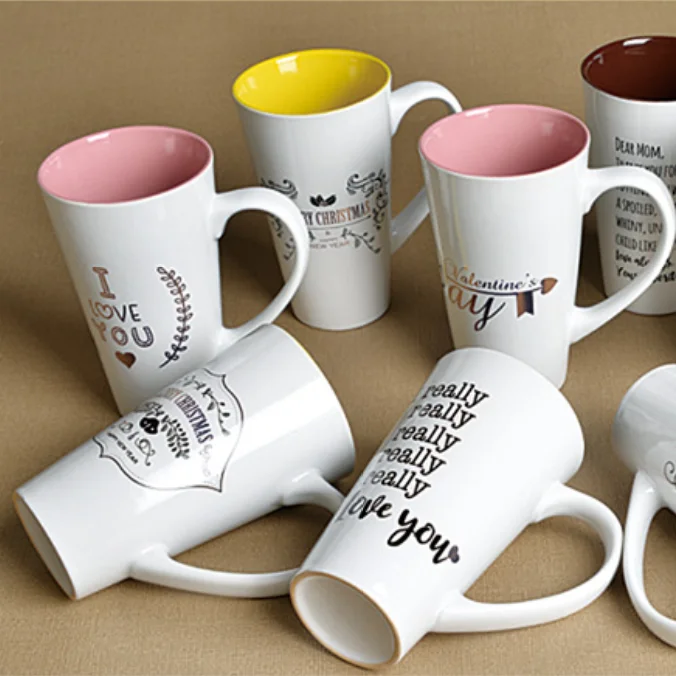 Cheap price bone china ceramic coffee  mugs porcelain travel mugs