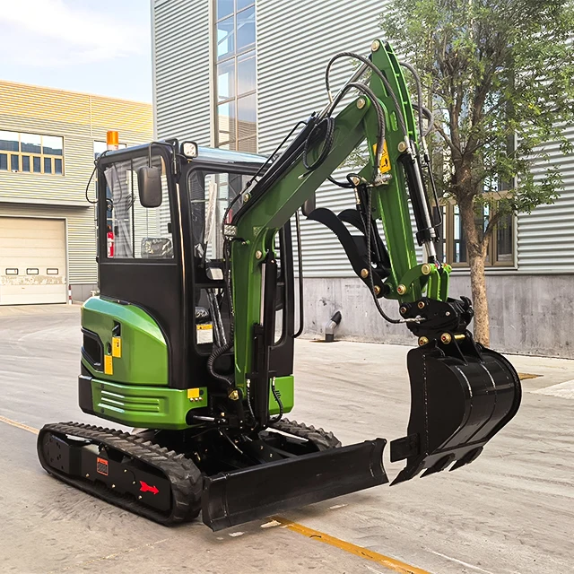 Free Shipping Mini Excavator 2 Ton EPA Small cabin 3 Ton 2 Ton Digger Machine Farm Construction Mini Crawler Excavator