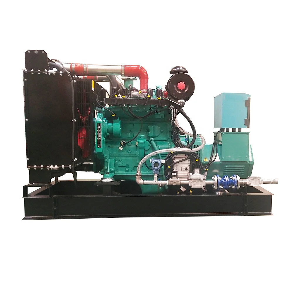 China Factory Silent Natural Gas Generator 50kW Electric Biogas Generator / Lpg Generators 62.5kVA