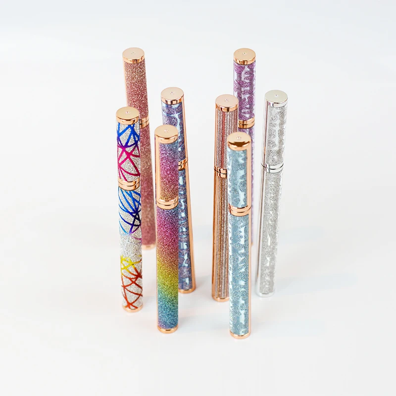 
 Цветная Водостойкая Подводка для глаз под заказ Блестящий неоновый клей жидкий цветной макияж подводка для глаз цвета оптом  