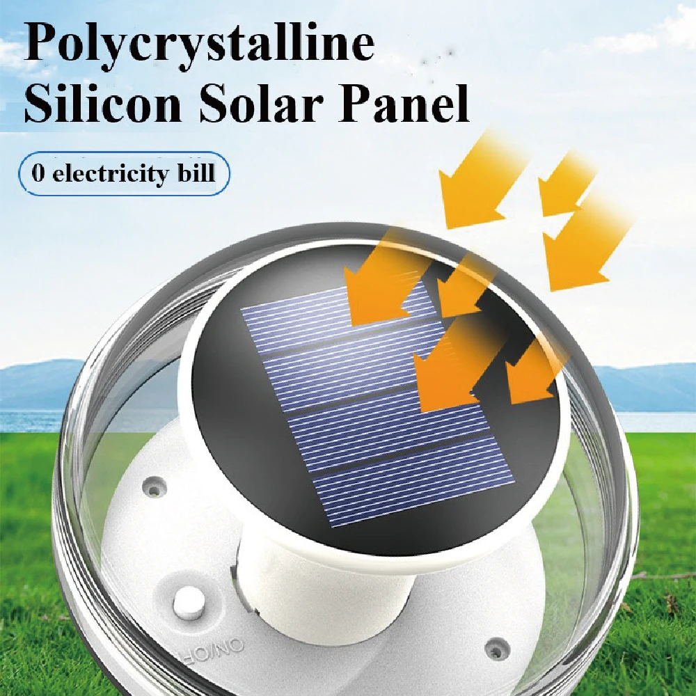 IP68 waterproof solar rechargeable mini led rgb swimming floating wireless pool ball lights water drift landscape pond light