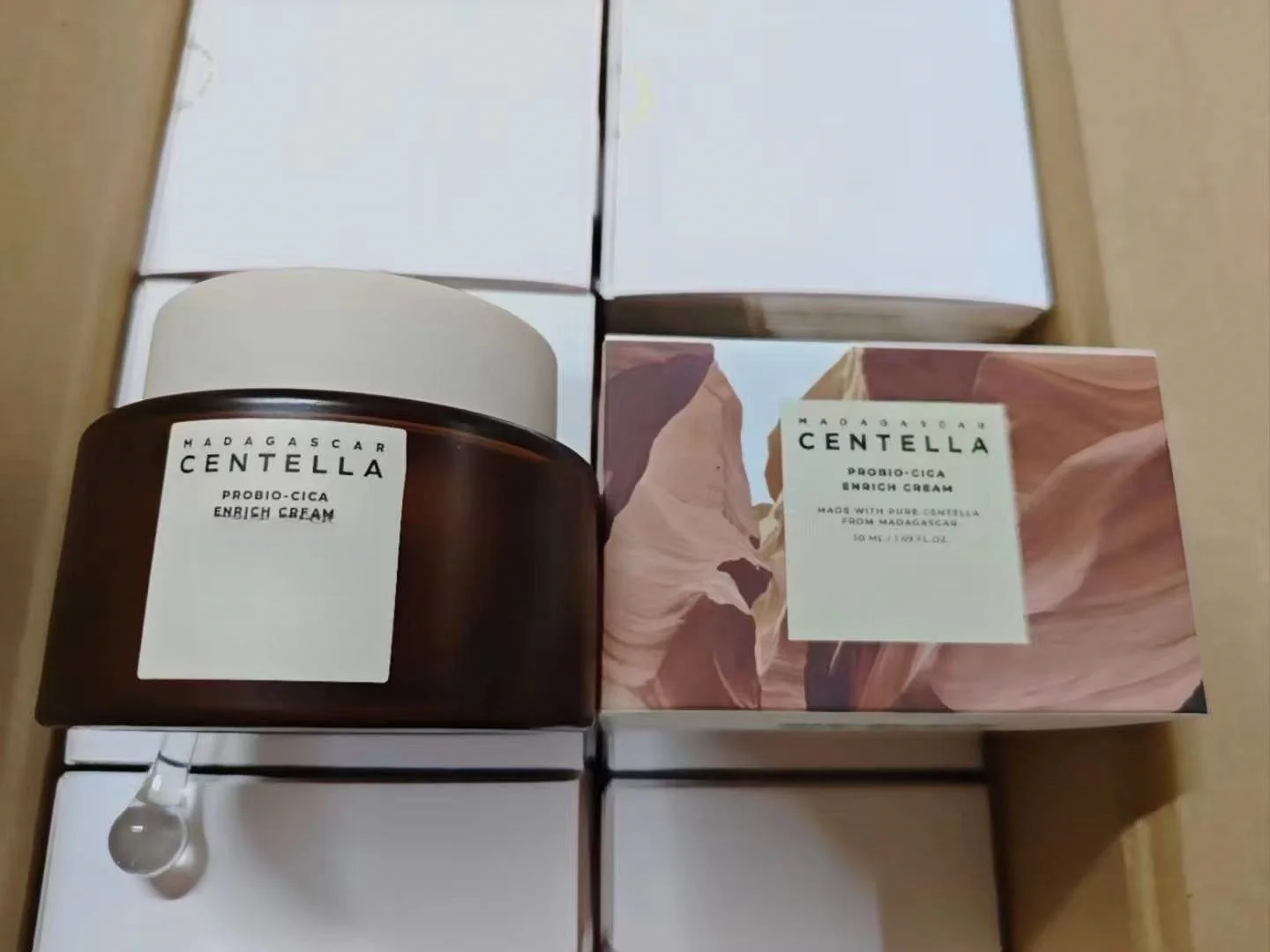 SKIiN1004 Madagascar Centella Probio-Cica Enrich Cream 50ml  new vegan retinol Anti-aging best face cream