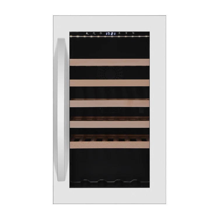 Temperature Wine and Beverage Cooler Refrigerator Wine Bottle Cooler Original for Equable Indoor Black Non Alcoholic Wine 70 220