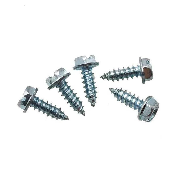 ansi standards 1/4 slotted hex washer head self tapping screw for sheet metal