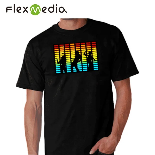 El Sound Activated T Shirt,Custom El T Shirt,El T Shirt