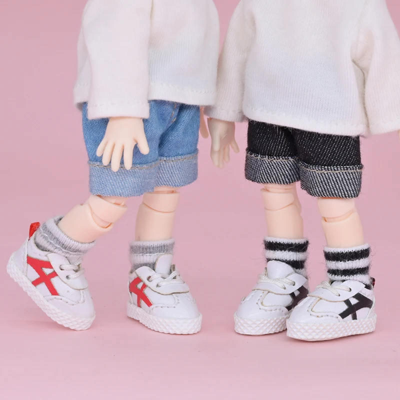 Hot Sale Ob11 Doll Shoes Accessories Gift Customized Doll Clothes Shoes Accessories For Bjd Blythe 1/12 Doll High Quality Shoes