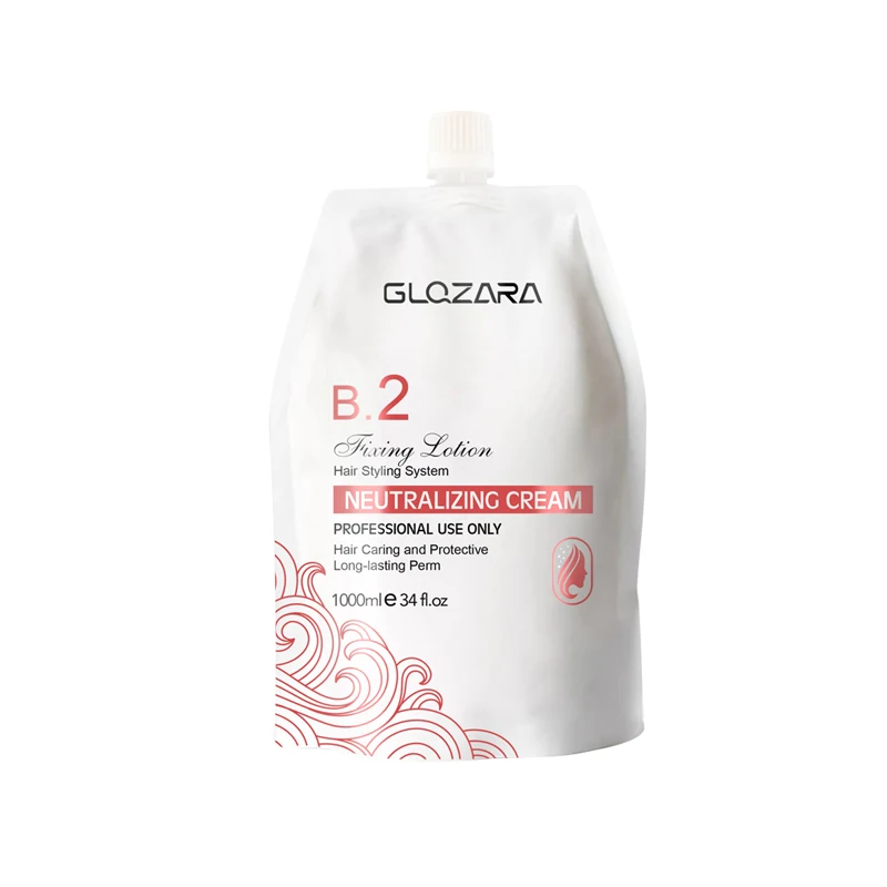 Glozara Private Label Professional Salon Use OEM Logo Hot Perm Curly 4c Elastisity Wave Styling Permanet Perm Lotion