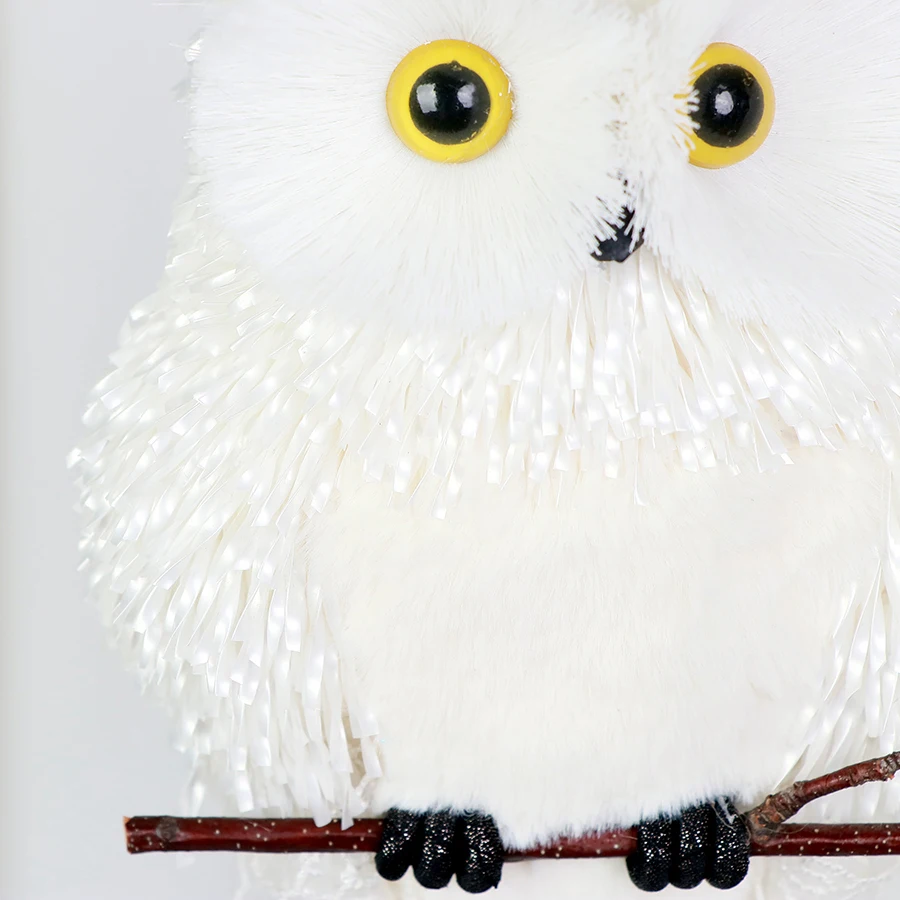 2024 New White Owl Hanger Christmas Decorative Wall Hanger