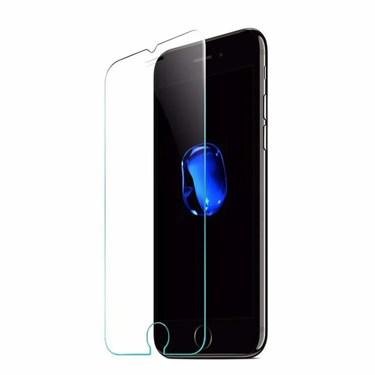
High Clear Transparent Ati Fingerprint Screen Protector For iPhone 678 Phone Glass Protectcor 