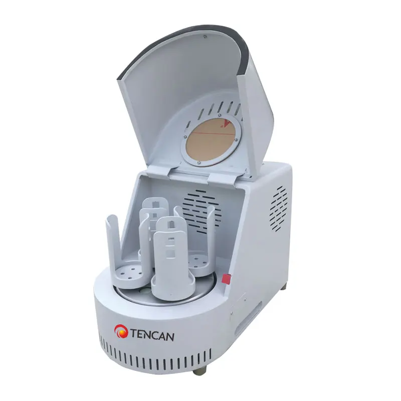 China Tencan 220V 0.4L  4*100ml agate mill jar+agate ball, nano scale powder grinding laboratory ball grinder mill