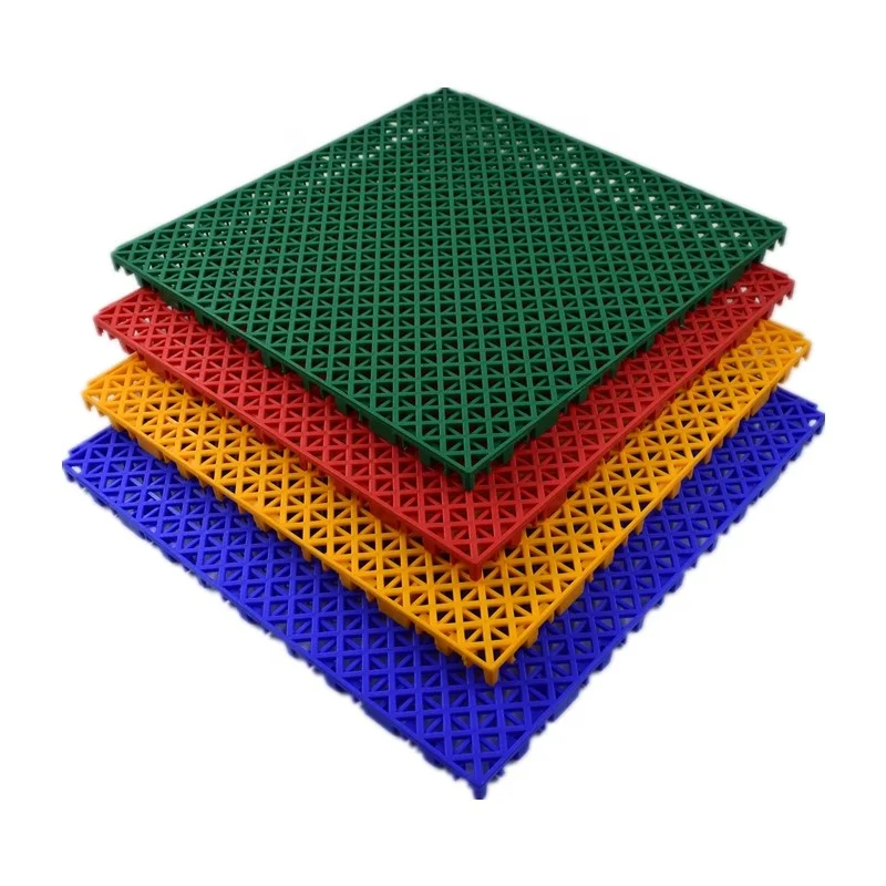 Durable Using Blue Plastic Pump Track Slope Outdoor Area Assembled Sports Floor China