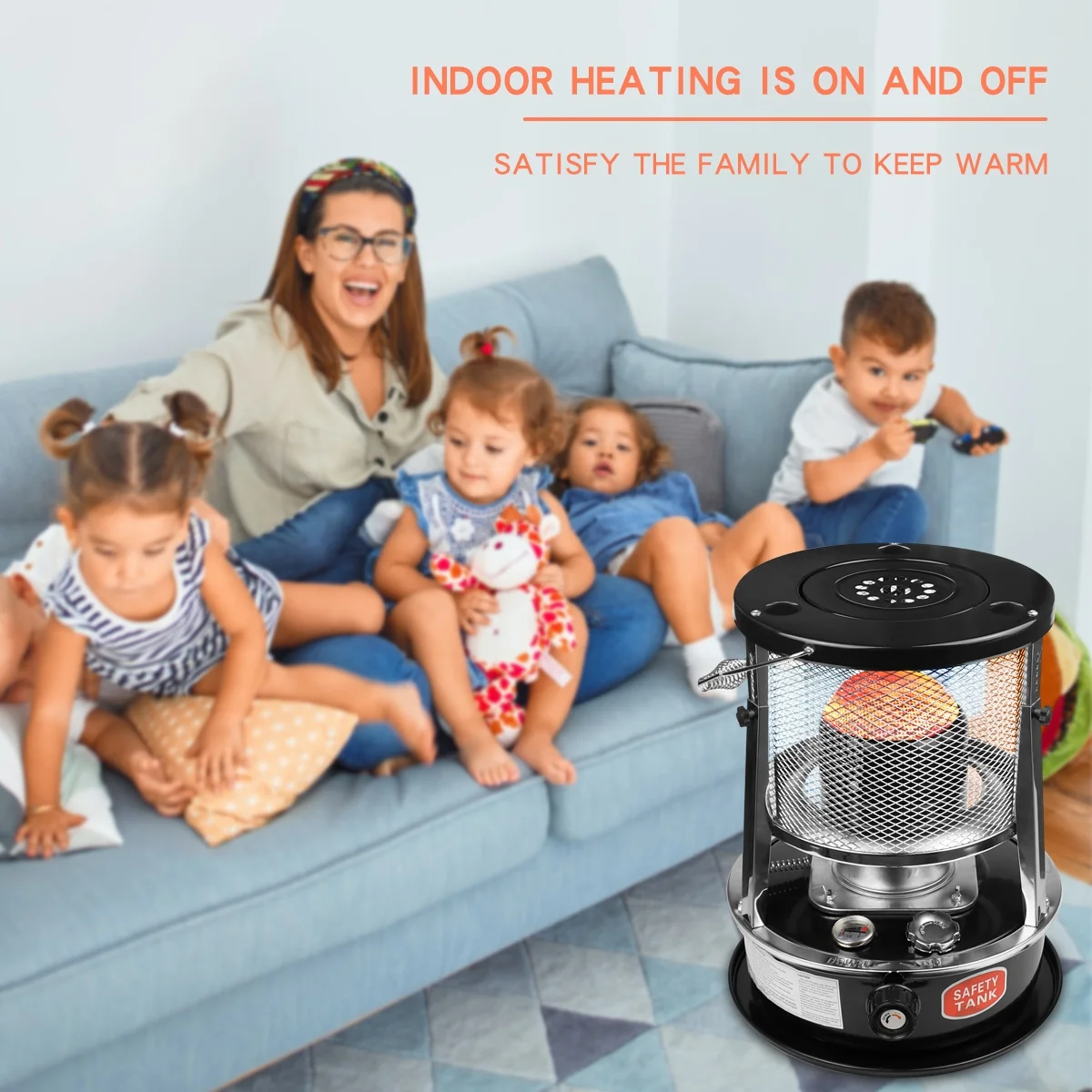 Portable Outdoor Easy To Use Kerosene Stove Burner Camping Stove Heaters