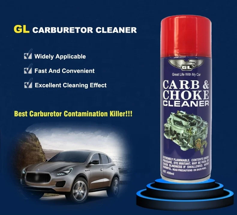GL 450ML carb choke cleaner / carburetor cleaner spray with new formula