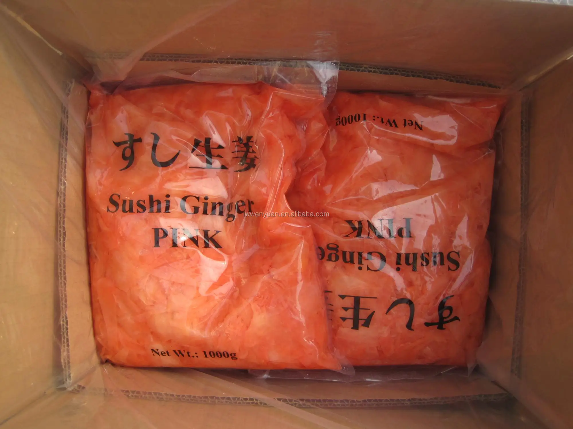 best choice and stable good price white and red seasoned sliced sushi ginger for best sushi ingredients