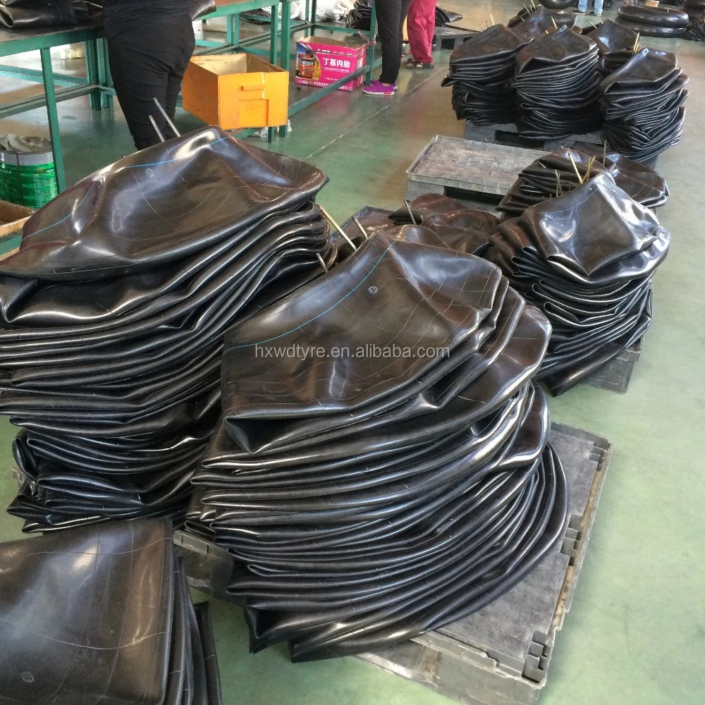 Cheap butyl rubber truck inner tubes 900R20 tractor tyre tube for sale