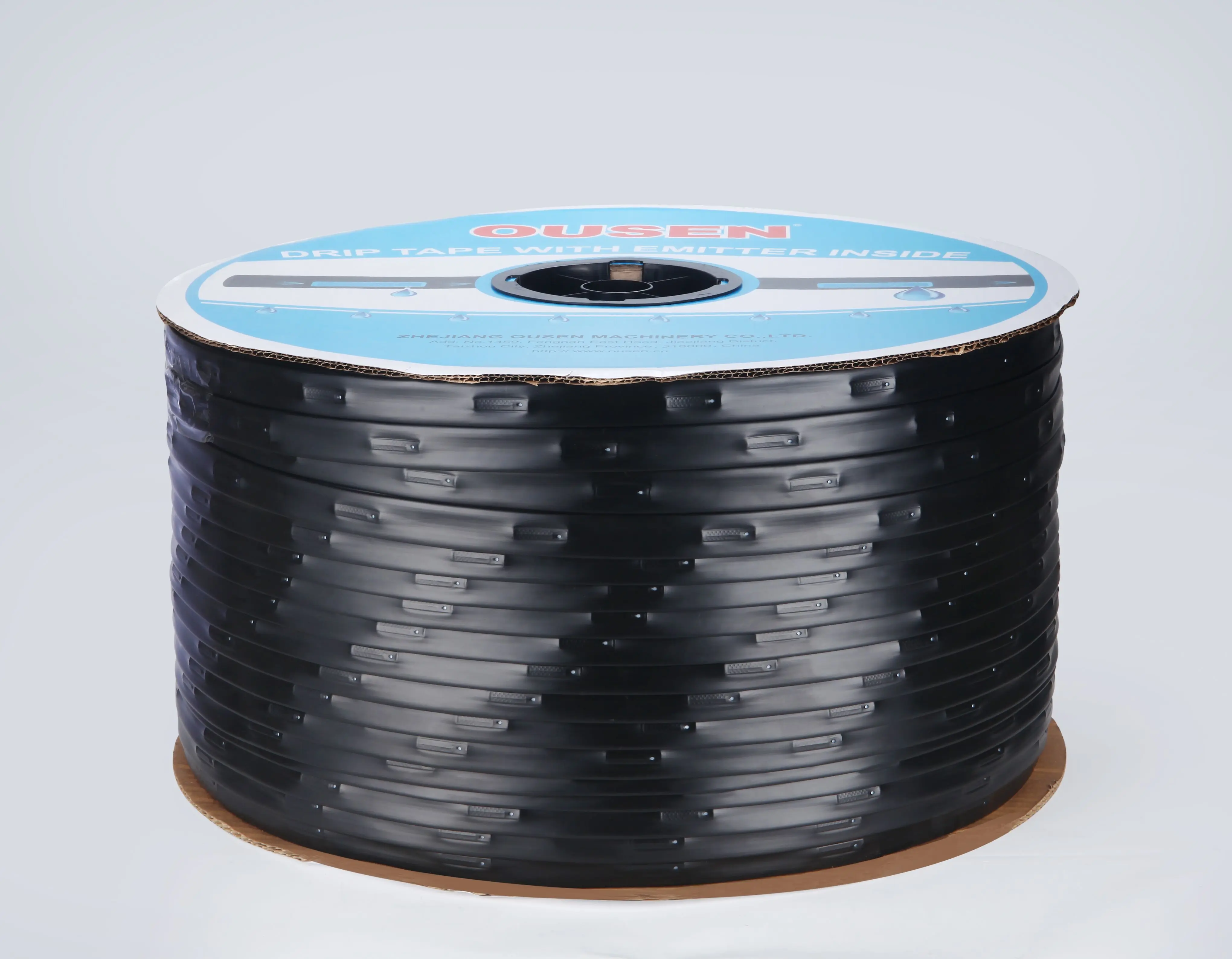 16mm Thickness 0.2mm 30cm Spacing Drip Tape Farm Irrigation System With Flat Emitter