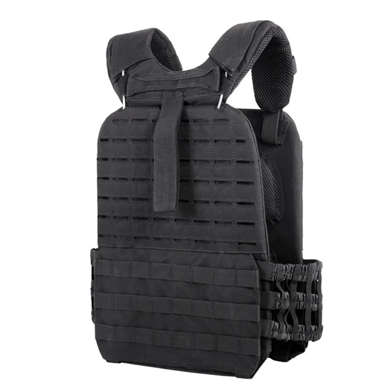 Custom Adjustable Body Building Weight Vest Fitness For Men Running Sports 10Kg 30Kg Plates Training