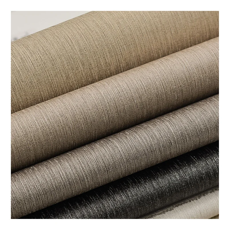 modern Home Decorative Luxury Vinyl Wallcovering European Style PVC Wall Fabric Textured Wallpaper For Bedroom Hotel