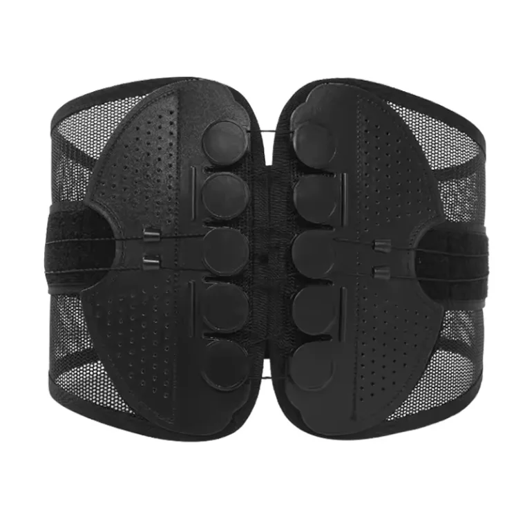 elastic two side drawstring pull fixed belt lumbar disc strain exercising protection support waist belt