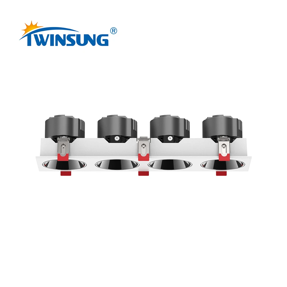 Energy Saving Led Spotlight Cob Lighting Square Shape Led Ceiling Light Module Downlight For Home Hotel