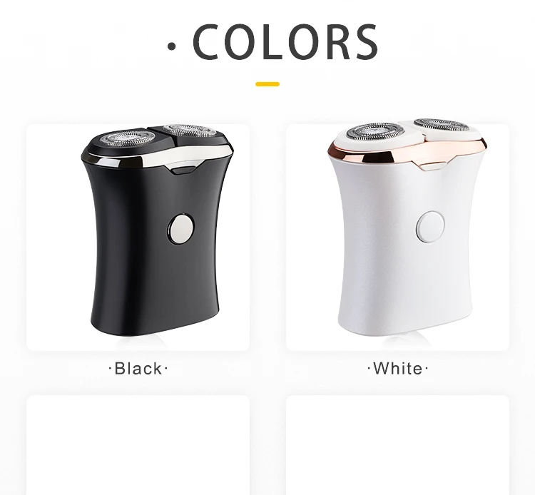 NEW Mini USB Electric Shaver Rechargeable Electric Men Razor Shaver For Travelling RQ218 porket shaver for man