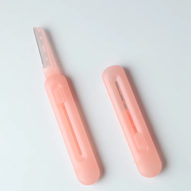 Pearlmax Wholesale Compact Design Woman Ladies Eyebrow Razor Blades For Women