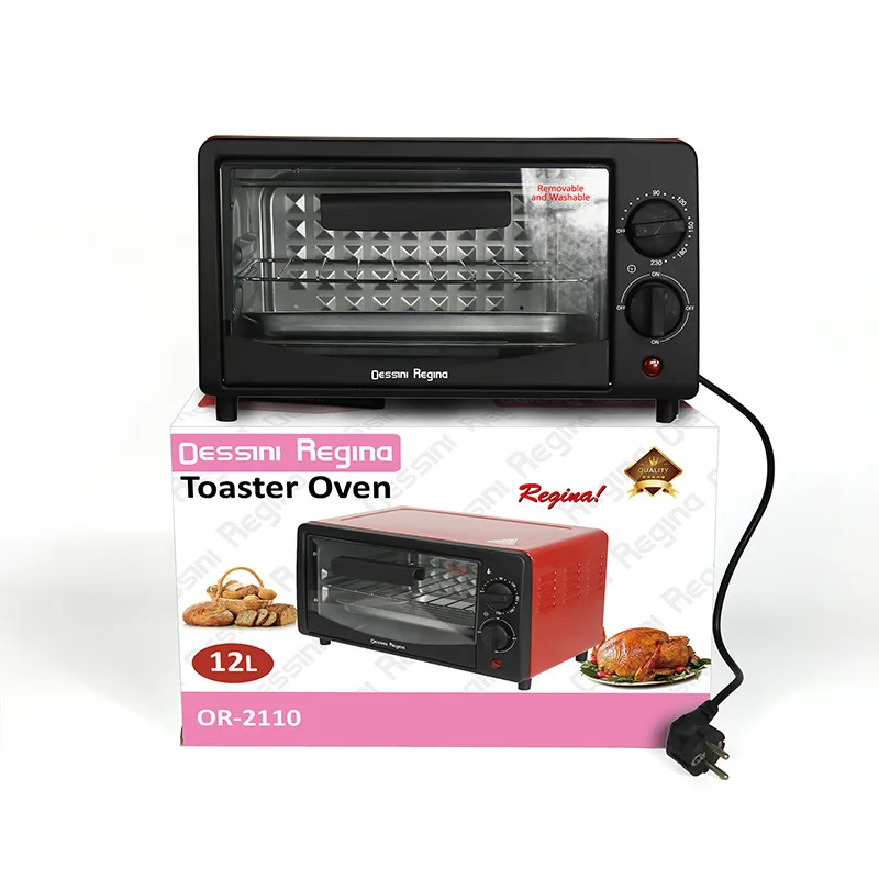 12L Toaster Oven With Hot Plate Portable Large Table Benchtop Home Baking Oven for electric pizza oven commercial