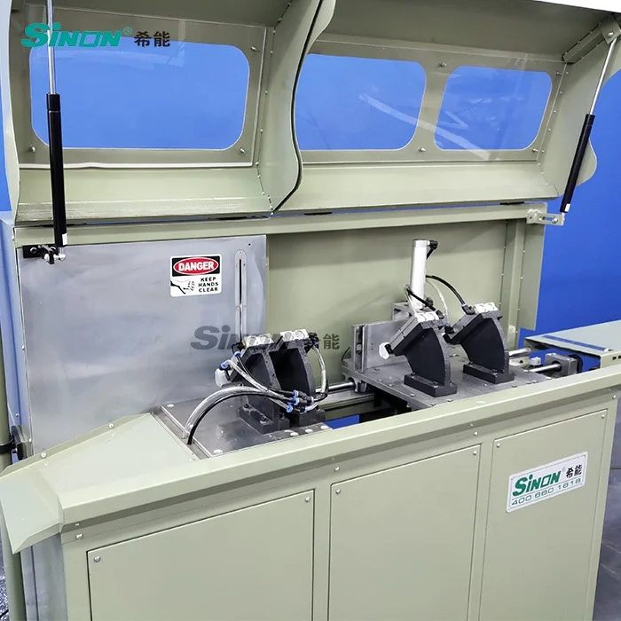LJJ02A-CNC-500 Автоматическая автоматическая машина для кормления алюминиевый Угловой Соединитель профильный резчик контурный машины