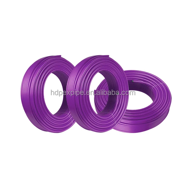 China Manufactured Top Quality Tube EVOH Pex Pipes for Underfloor Heating antiuv cross linked evoh polyethylene pex pipe