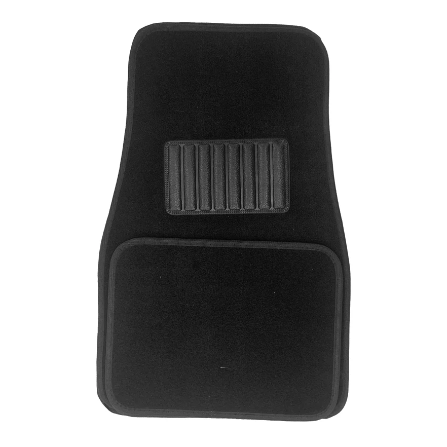 Car Floor Mats with Heelpad Fit for Sedan, SUVs, Truck, Vans Universal Fit 4PC Carpet car floor mats