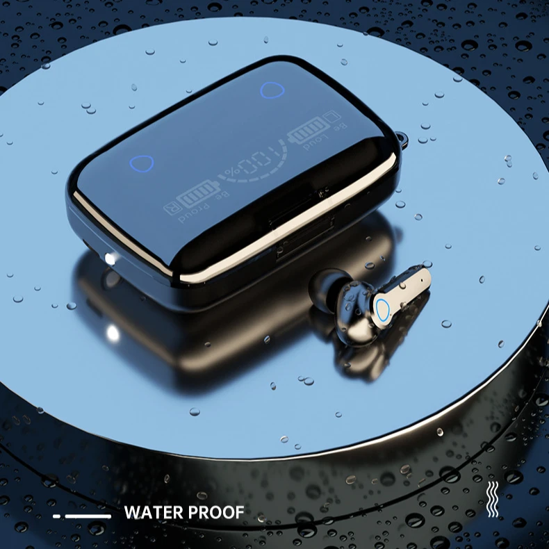 Hi-Fi M19 TWS BT наушники-вкладыши сенсорная водонепроницаемая Спортивная Музыкальная гарнитура беспроводные наушники со светодиодным