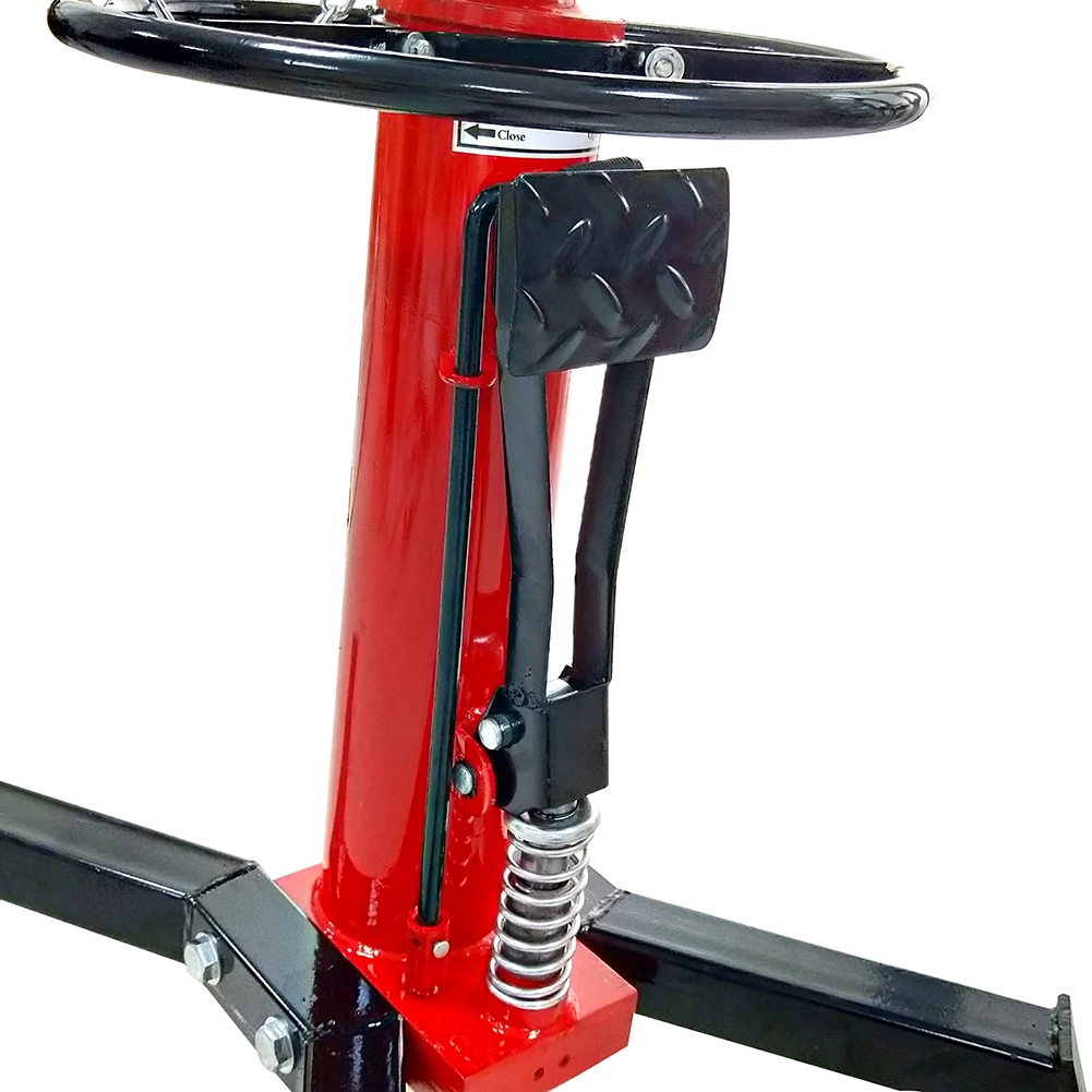 Hydraulic Vertical High Lift Transmission Jack 1 Ton For Car