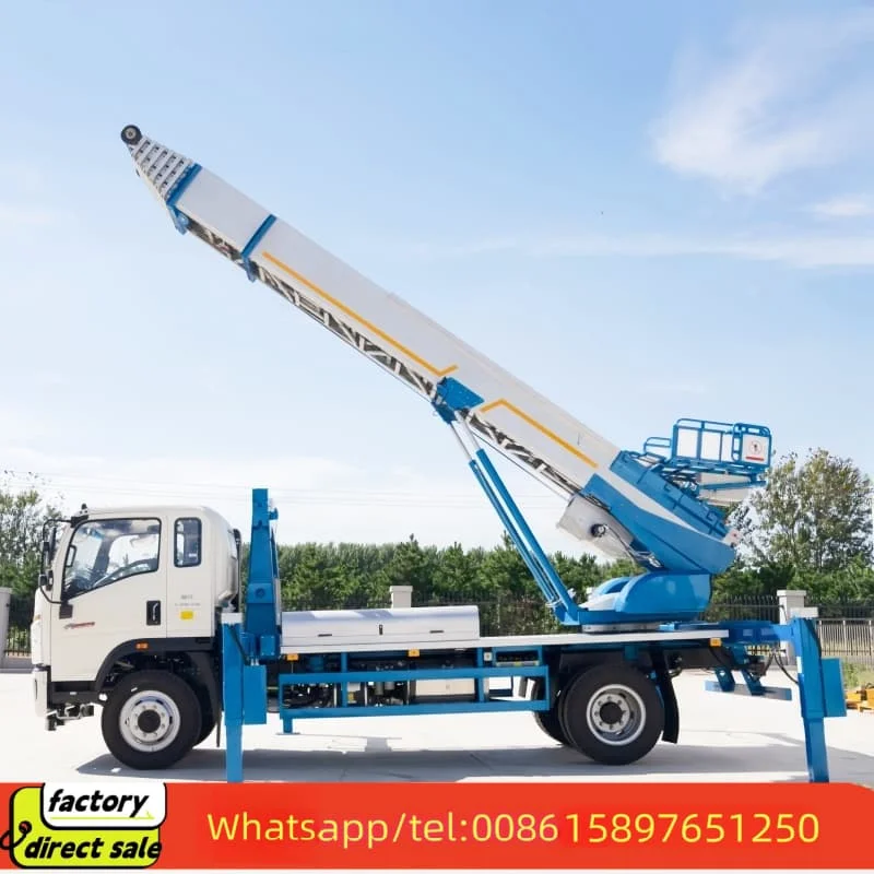 Телескопический подъемник HOWO 4*2 28 м 36