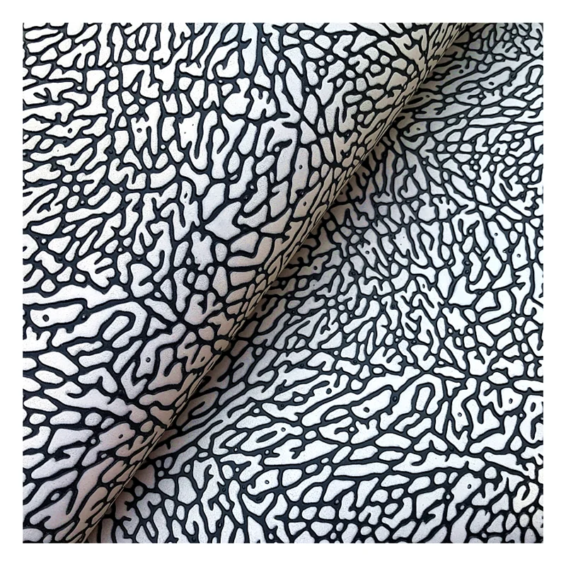 
Тисненые тисненые ткани с принтом слона, текстура серого слона, натуральная коровья кожа для обуви 