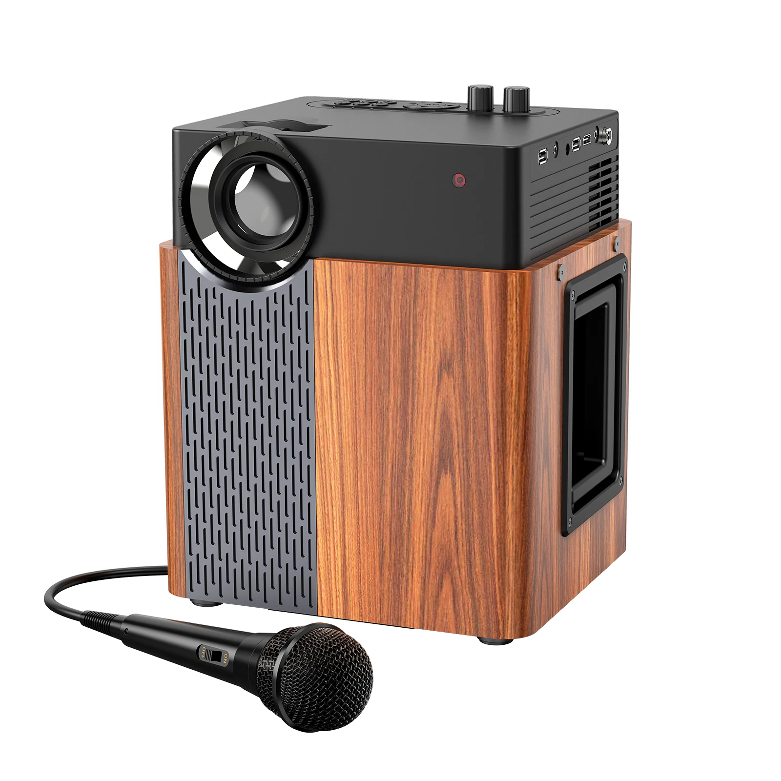 ТВ портативный видеопроектор android умный беспроводной ЖК видеопроектор full hd Домашний кинотеатр 4k 3d проектор для iphone