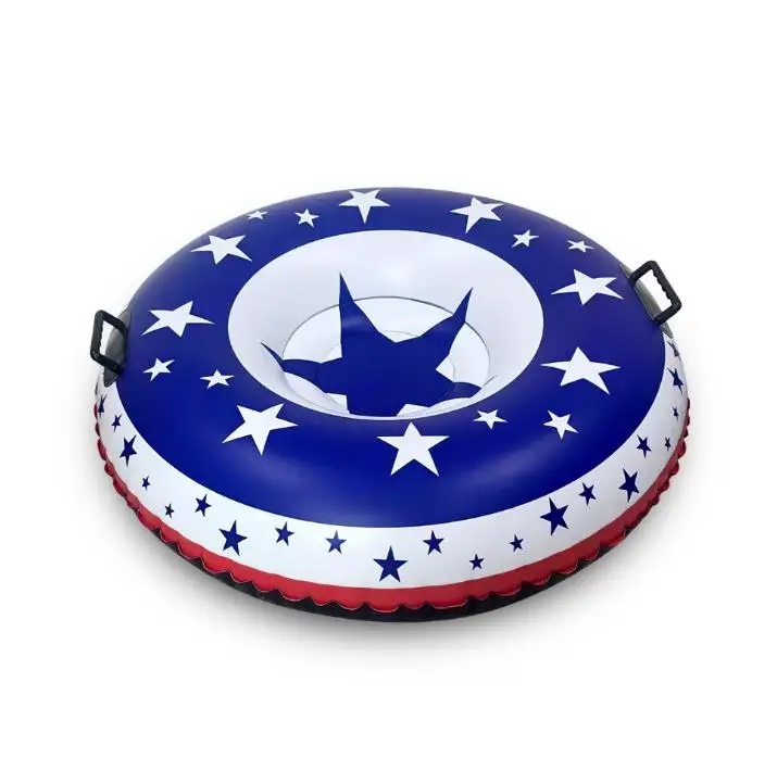 SP-271 Eco Thicker PVC Heavy Duty Inflatable Snow Sledding Tube for Kids and Adults