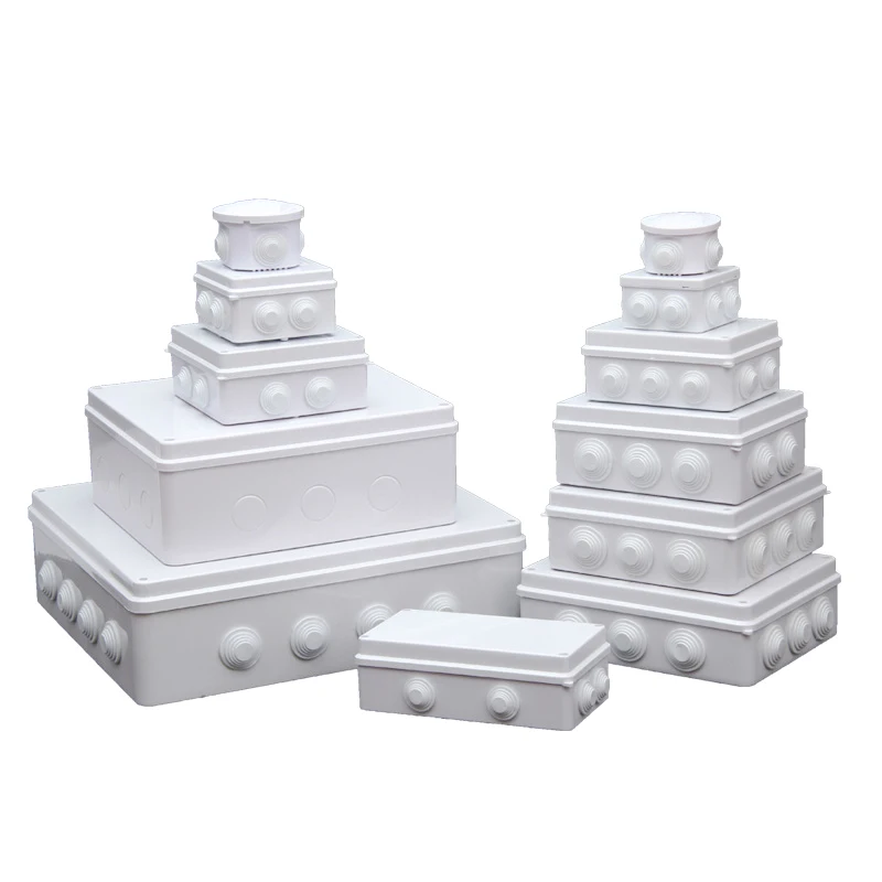 plastic abs junction box screw cable waterproof junction box ip66 ip67 outdoor electrical junction box enclosure