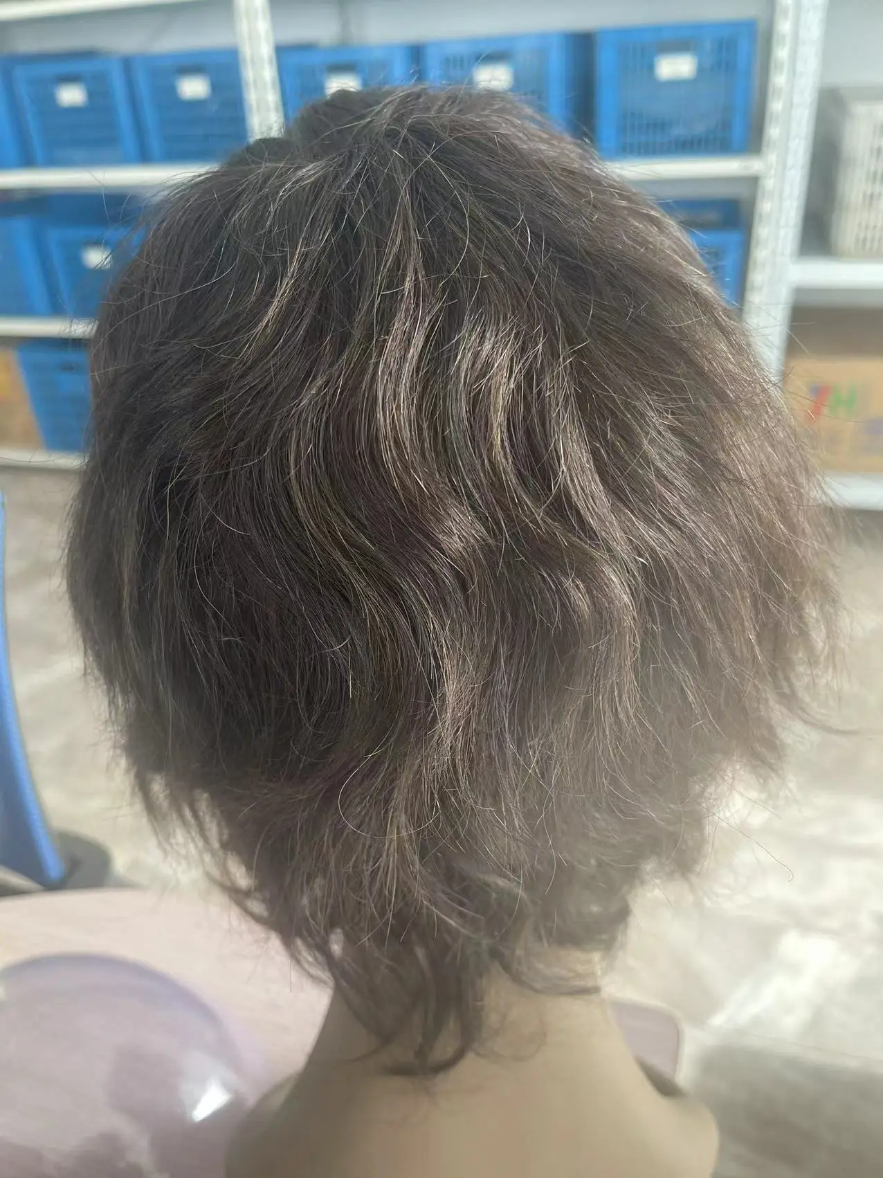 natural unique quality male wigs