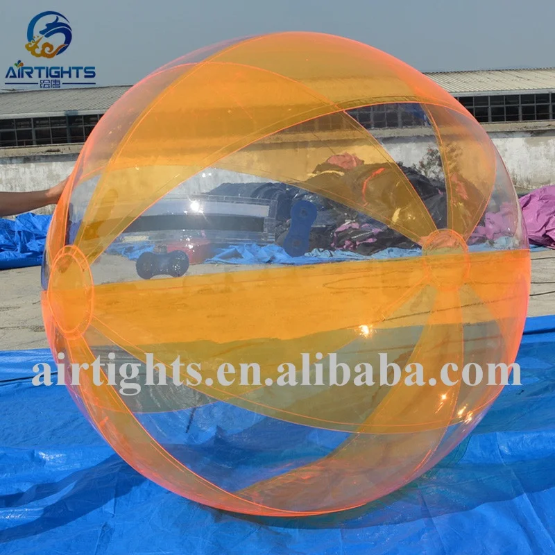 1.0mm PVC water ball factory price durable inflatable water toy ball for walking