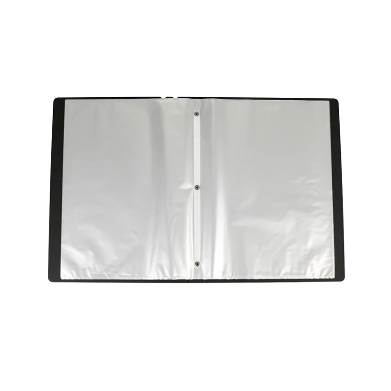 special offer Custom Plastic A4 20 Pockets Display Clearbook Transparent Sheet Protector Pp Clear Document Folder