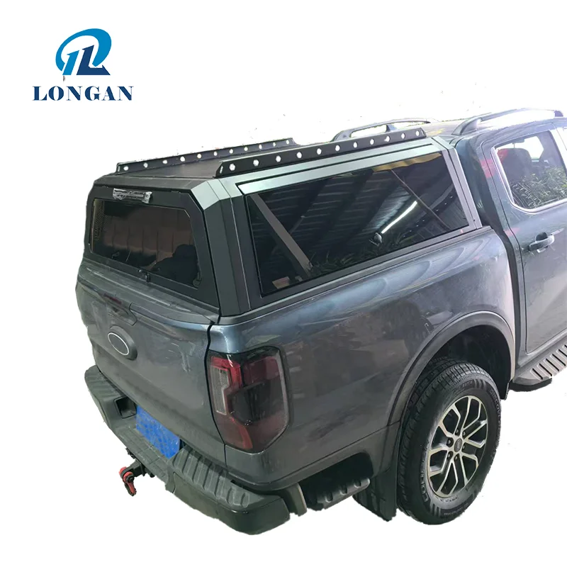 pickup truck canopy hard top Topper Camper frontier Integrated High Rear Canopy Cover for ford ranger dodge ram mazda 2006