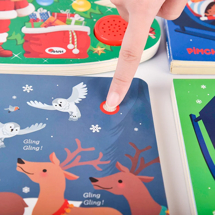 
best sale english picture book Support OEM Color printing full color sound learn book 