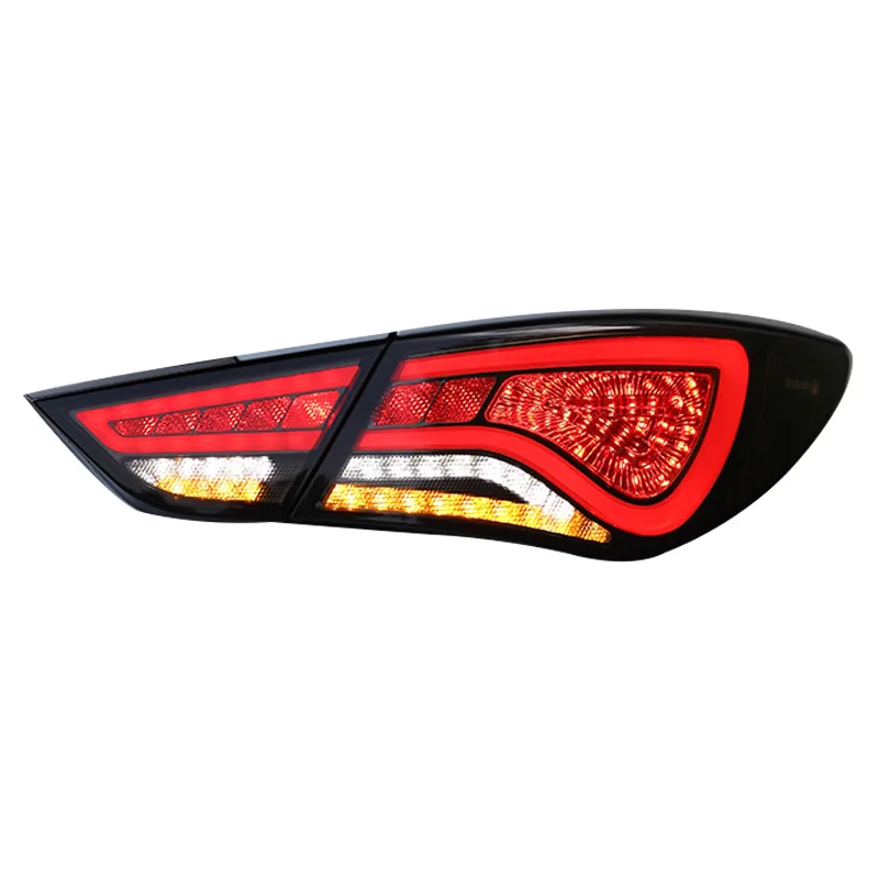 Landnovo high quality upgrade body parts car led rear light with turn signal for Hyundai Sonata VIII 2017 Hyundai led taillight