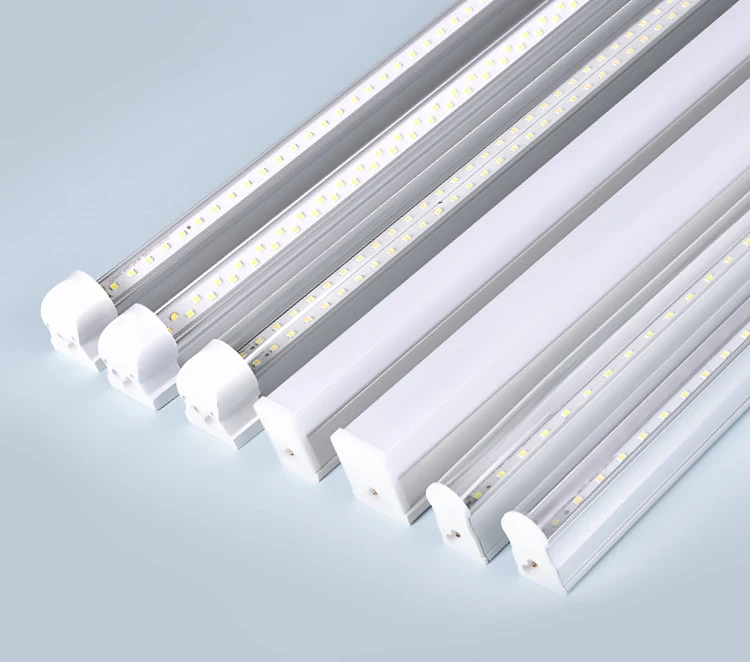 AIER ETL DLC 4FT T8 Integrated V-shaped Led Tube Light With OEM ODM Indoor Lighting Aluminum PC 3500K 4000K 5000K 6000K