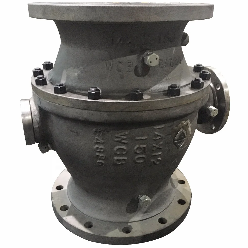 Pneumatic actuated sus304 12 inch hydraulic ball valve